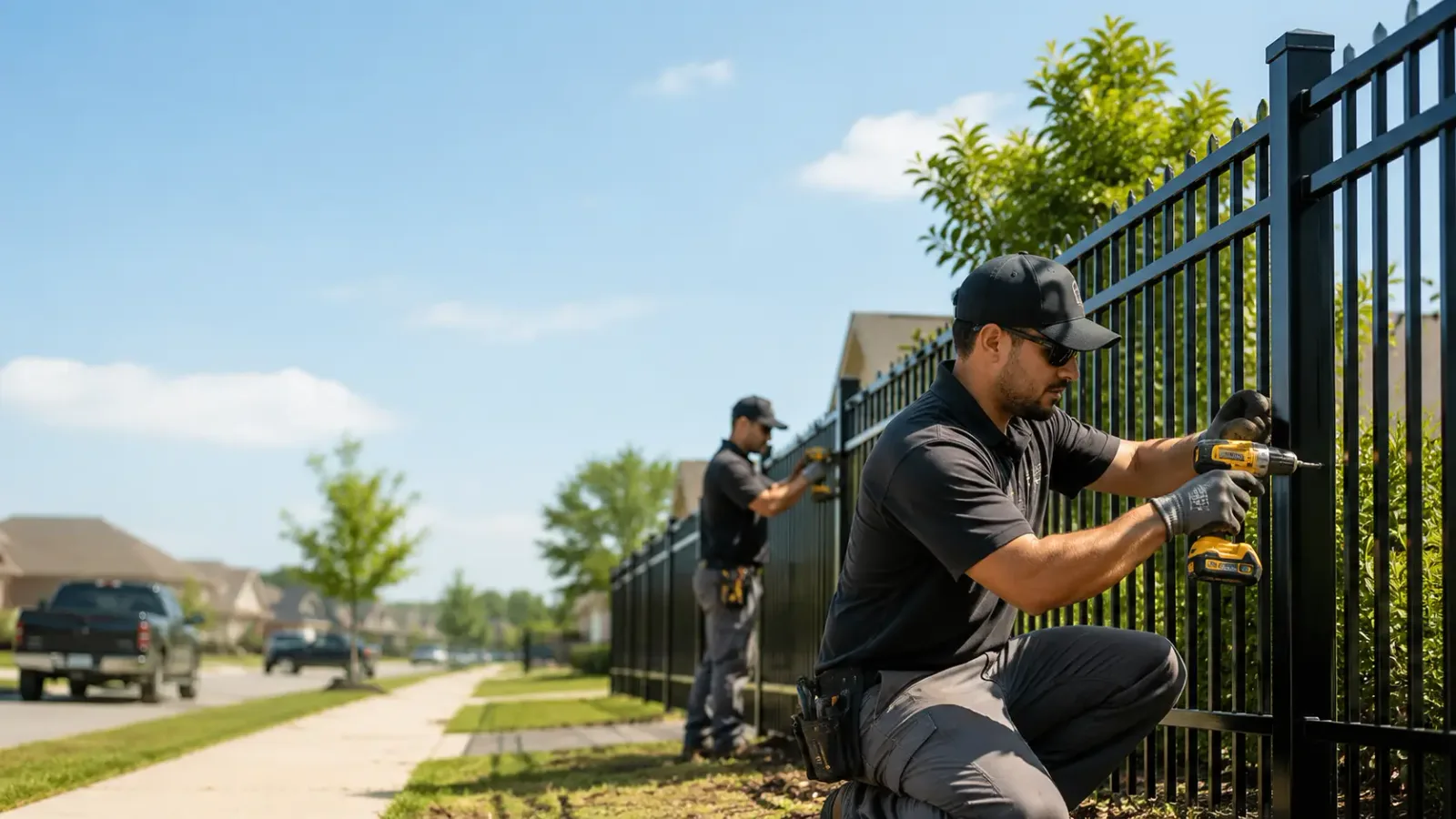 Metal Fence Installation in Shacklefords, VA